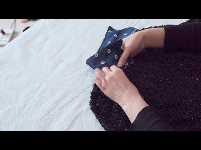衣服领口过时不好看?教你衬衣假领制作方法,太好看了